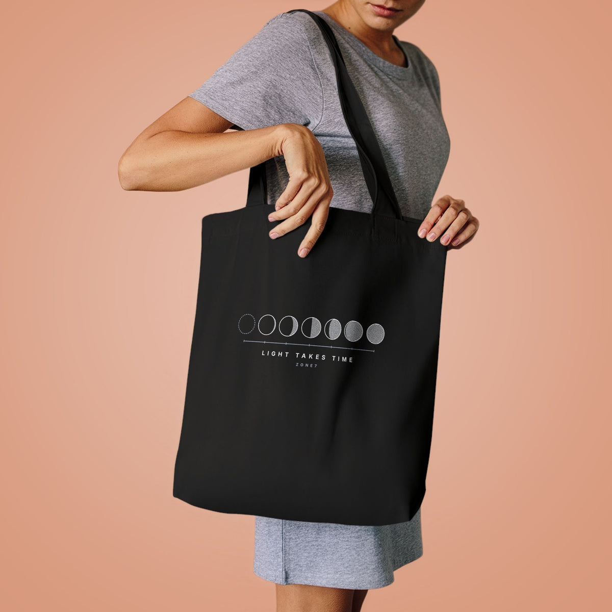 Light Takes Time Tote