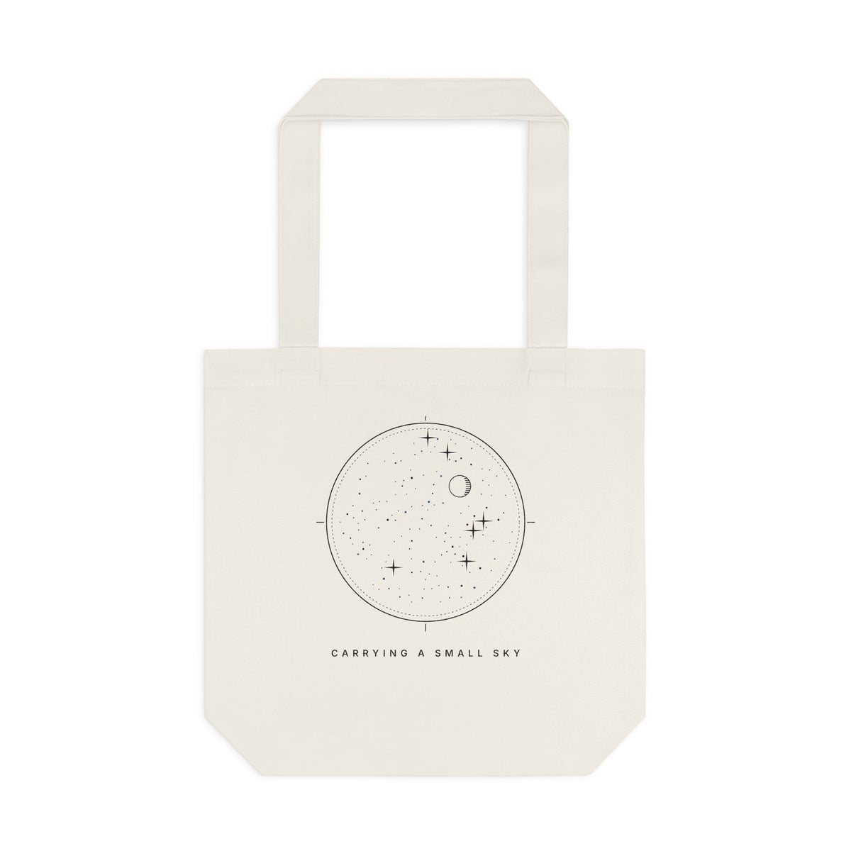 Carrying A Small Sky Tote