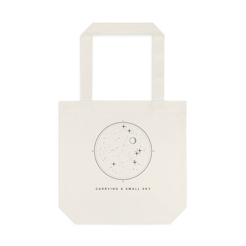 Carrying A Small Sky Tote