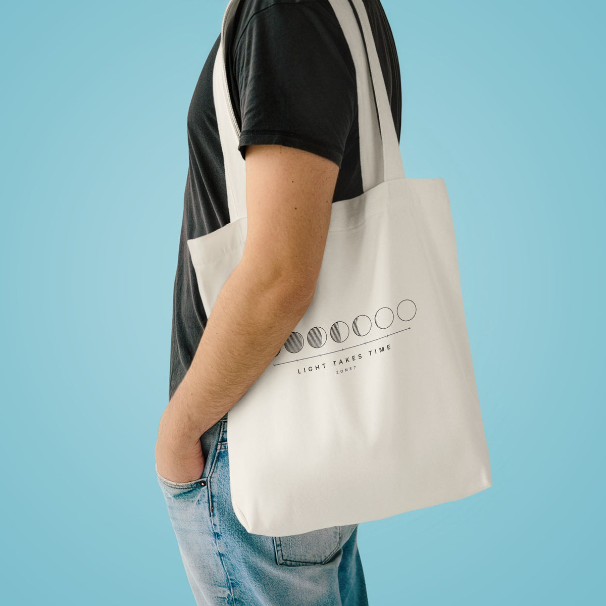 Light Takes Time Tote