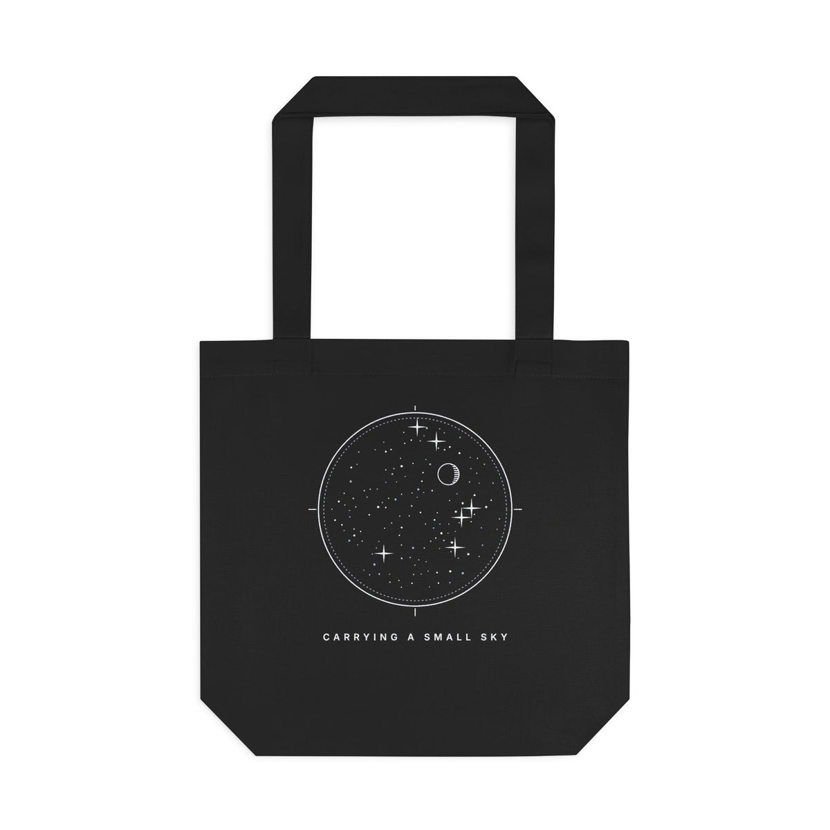 Carrying A Small Sky Tote